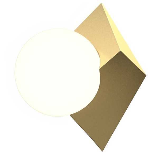 MOD445WL-01BS Настенный светильник (бра) с латунным основанием, без выкл. под лампу G9 Maytoni Cubeo