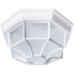 Уличный потолочный светильник Arte Lamp A3100PL-1WH PEGASUS IP44 под лампу 1xE27 60W
