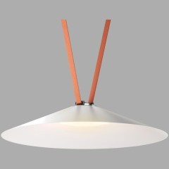 DK5569-WH+BK Светодиодный светильник для трека-ремня серии Denkirs Belty 48V, 24W, RA90, 120°, 3000K