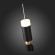 SL1592.403.01 Светильник подвесной ST-Luce Черный/Белый LED 1*6W 3000K Подвесные светильники