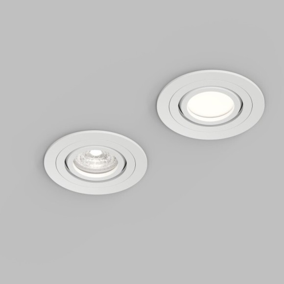 DK2110-WH Встраиваемый влагозащищённый светильник HYDRO, IP44, до 15 Вт LED, GU10, алюминий, белый DK2110-WH Встраиваемый влагозащищённый светильник HYDRO, IP44, до 15 Вт LED, GU10, алюминий, белый