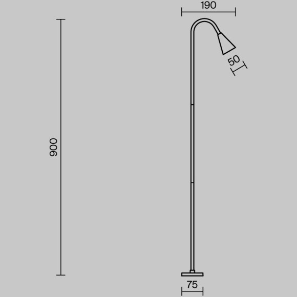 Ландшафтный светильник Outdoor O531FL-L3B3K1