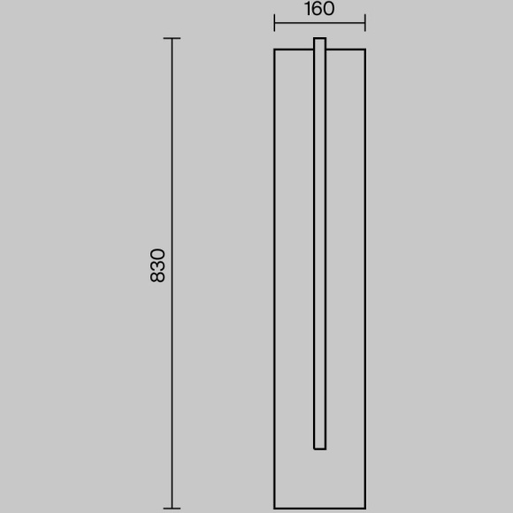 Уличный наземный столбик Outdoor O484FL-L15GF3K