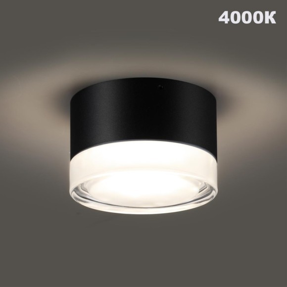 Светильник уличный потолочный с переключателем цветовой температуры и влагозащитой Novotech IP65 LED 12W 100-240V 2700К\3200К\4000К ESTIMA 359715