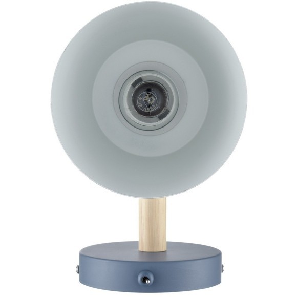 8098/1W MODERNI LN25 синий/синий металл, дерево/металл Бра Е27 1*60W 220V ROSALINA