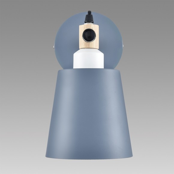 8098/1W MODERNI LN25 синий/синий металл, дерево/металл Бра Е27 1*60W 220V ROSALINA