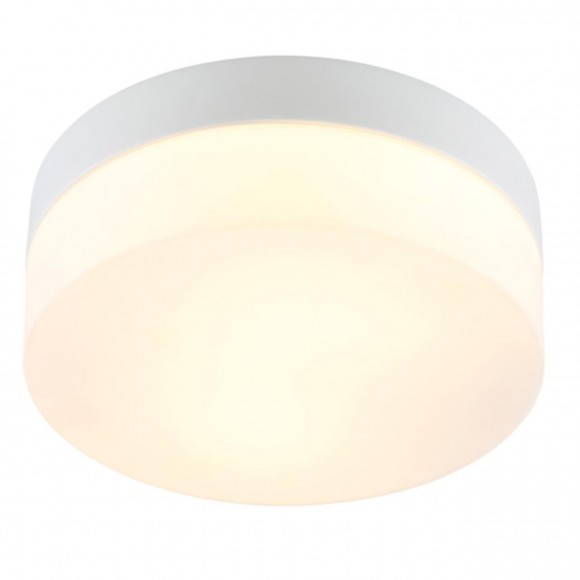 Настенно-потолочный светильник Arte Lamp A6047PL-1WH AQUA-TABLET IP44 под лампу 1xE27 60W