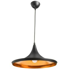 Подвесной светильник с 1 плафоном Arte Lamp A3406SP-1BK CAPPELLO под лампу 1xE27 40W