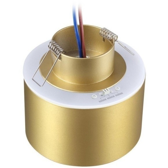 Встраиваемый светильник Novotech 358963 Giro светодиодный LED 12W вниз + 3W вверхW