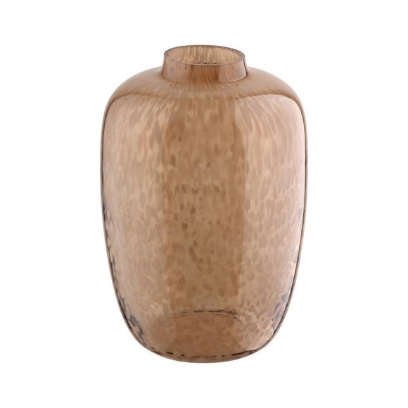 421391 CULASI Ваза декоративная стекло коричневый H355 Ø245