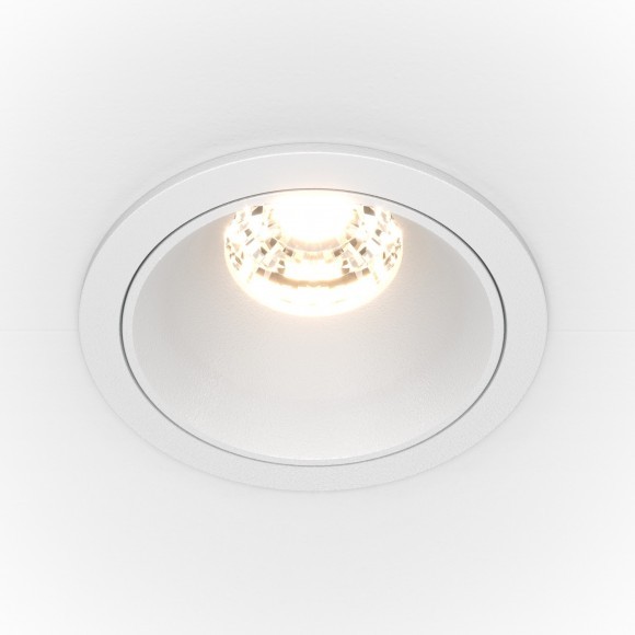 Встраиваемый светильник Maytoni DL043-01-10W4K-D-RD-W Alfa LED светодиодный LED 10W