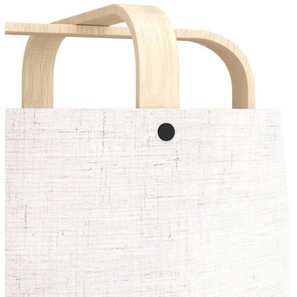 43934 Настольная лампа SURFLEET, 1X40W (E27), H515, сталь, черный / дерево, текстиль