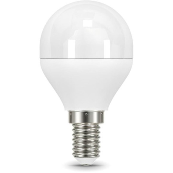 105101207 Лампа Gauss LED Шар E14 6.5W 550lm 4100K 1/10/50