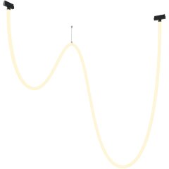 TR101-2-100W3K-B Трековый магнитный светодиодный светильник Maytoni Gravity CRI90+ 3000К 5700Лм 360° 100Вт