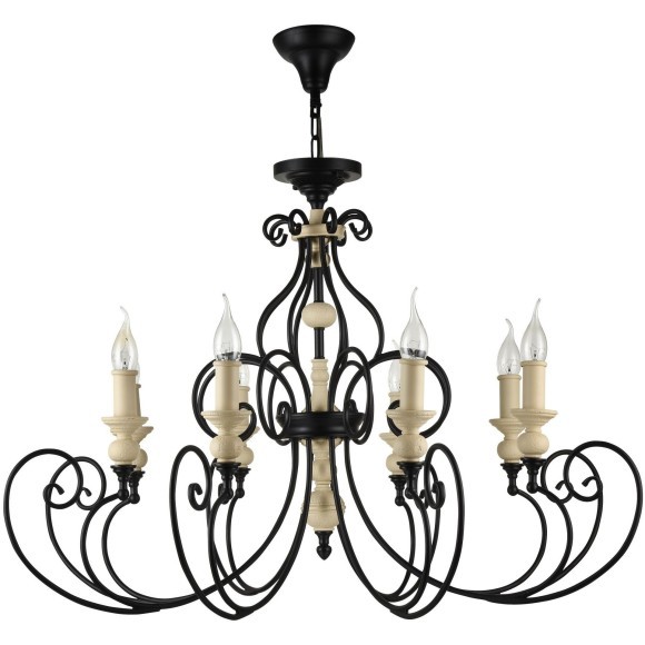 Люстра потолочная Maytoni H631-PL-08-B Karina под лампы 8xE14 60W