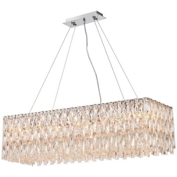 4723-10P, подвесная люстра, L1000xW300xH250/1300, 10xE14x40W, excluded