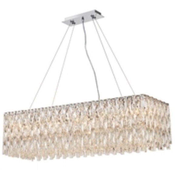 4723-10P, подвесная люстра, L1000xW300xH250/1300, 10xE14x40W, excluded