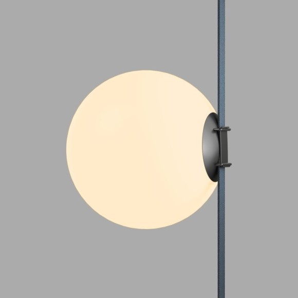 DK5555-BK Светодиодный светильник-шар для трека-ремня серии Denkirs Belty 48V, 15W, RA90, 120°, 3000K