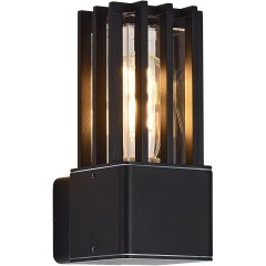 SL9018.401.01 Светильник уличный настенный квадратный антивандальный с защитой плафона в виде решетки ST-Luce E27 15W IRUM SL9018.401.01 Светильник уличный настенный квадратный антивандальный с защитой плафона в виде решетки ST-Luce E27 15W IRUM