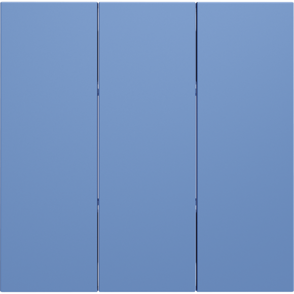 VLS000515 Клавиши для выключателя и переключателя трехклавишного синего джинсового цвета VOLTUM S70 (деним)