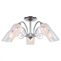 Люстра потолочная Lussole GRLSP-8092 APACHE IP21 под лампы 5xE14 30W