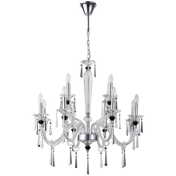 Люстра подвесная хрустальная Stilfort 1052/09/12P серия Lussi
