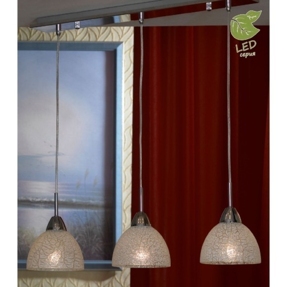 Подвесной светильник с 3 лампами Lussole GRLSF-1606-03 ZUNGOLI IP21 под лампы 3xE27 11W