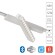 A2961PL-1WH Трековый магнитный светодиодный SMART (TUYA, Алиса, Bluetooth, Wi-Fi) светильник Arte Lamp Rapid 48V CRI90+ 2700-6000К 872Лм 36° 12Вт