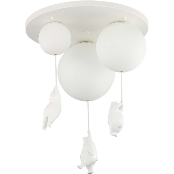 SLE115402-03 Светильник потолочный Белый/Белый E27/G9 3*160W MODENA