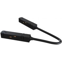 Угловой гибкий коннектор питания 36см Maytoni Gravity TRA004CPC-22B