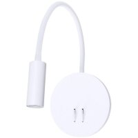 Спот светодиодный для чтения с выключателем Electra A8231AP-1WH