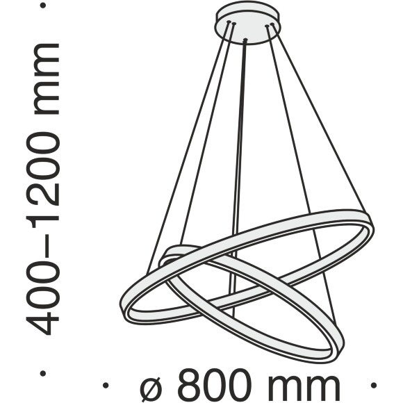 Подвесной светильник Maytoni MOD058PL-L74BS4K