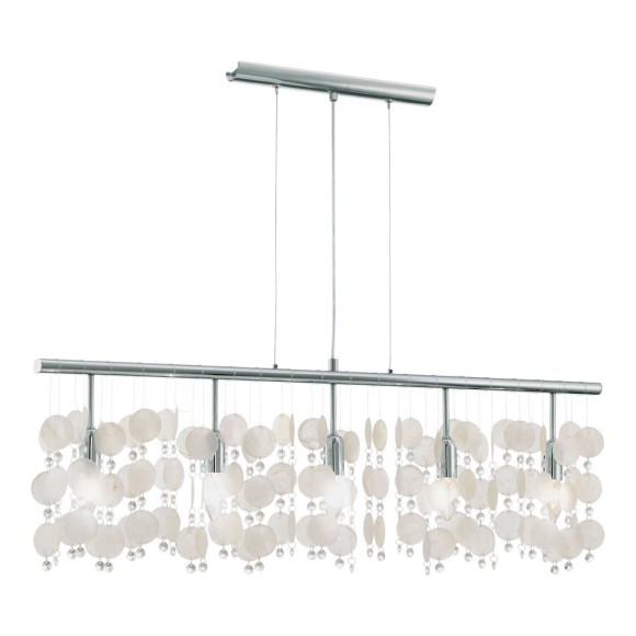 90819 EGLO VITORIA Люстра потолочная с пятью лампами E14, 200Вт, IP20, металл, хрусталь 90819 EGLO VITORIA Люстра потолочная с пятью лампами E14, 200Вт, IP20, металл, хрусталь