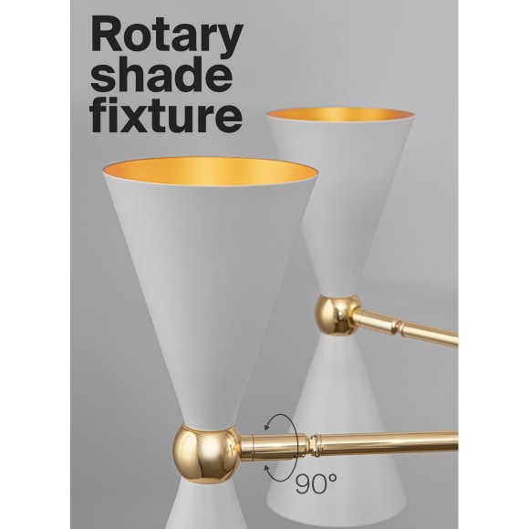 Люстра на штанге Maytoni MOD108PL-18WG Vesper под лампы E14 40W Люстра на штанге Maytoni MOD108PL-18WG Vesper под лампы E14 40W