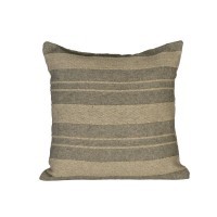 420125 CHEVERY Подушка декоративная 45x45 см, наволочка: 100% хлопок, светло-серый, наполнитель: полиэстер