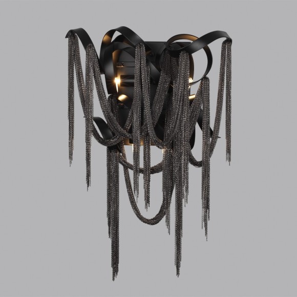 5067/4W HALL ODL24 395 черный/металл/металл Бра G9 4*40W CHAINY