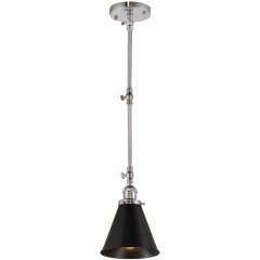 Подвесной светильник Rubi LDP B007 CHR+BK