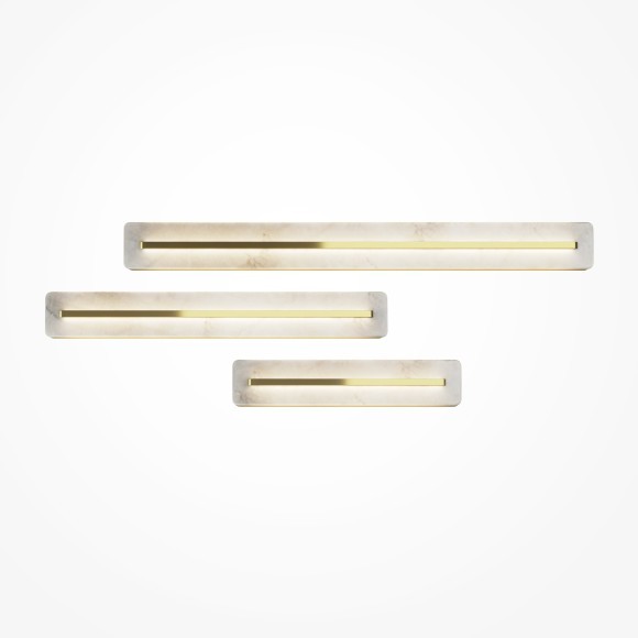 Настенный светодиодный светильник (бра) с алебастровым плафоном LED 13W RA90 250лм 3000К Maytoni Albatre MOD366WL-L14BS3K