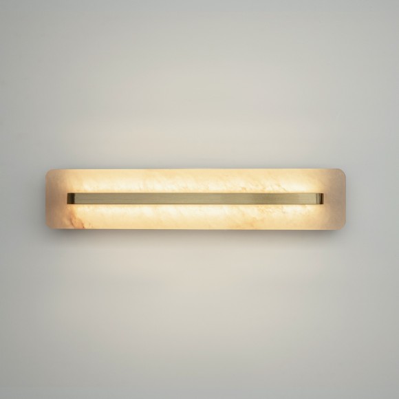 Настенный светодиодный светильник (бра) с алебастровым плафоном LED 13W RA90 250лм 3000К Maytoni Albatre MOD366WL-L14BS3K