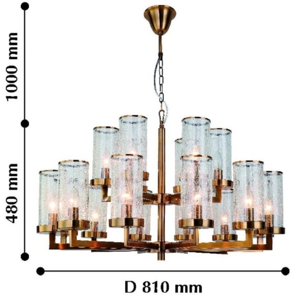 Подвесная люстра Assembly 2060-18P