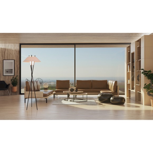 Торшер на треноге Maytoni MOD006FL-01B Bastone под лампу 1xE27 40W