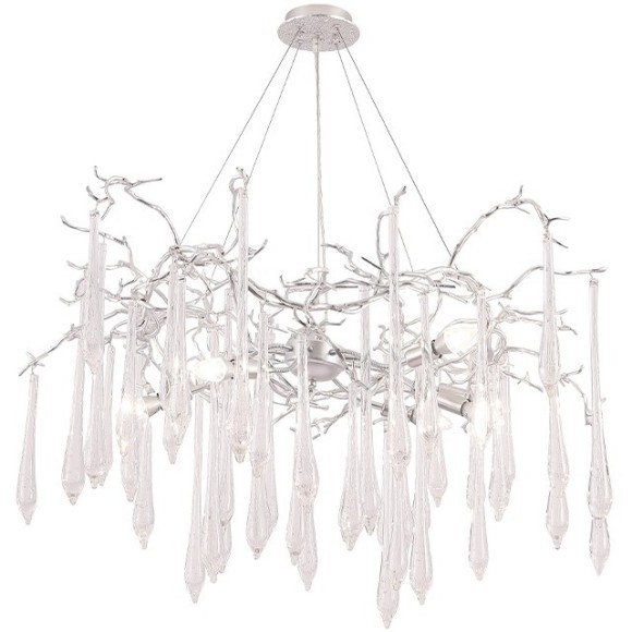 Люстра Crystal Lux REINA SP8 D1000 SILVER PATINA Люстра Crystal Lux REINA SP8 D1000 SILVER PATINA