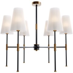 Люстра на штанге Freya FR5196PL-06BBS Tida под лампы 6xE14 40W