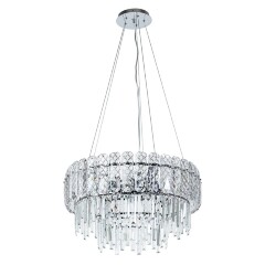 Подвесная люстра Arte Lamp NICOLETTA A1051SP-10CC Подвесная люстра Arte Lamp NICOLETTA A1051SP-10CC