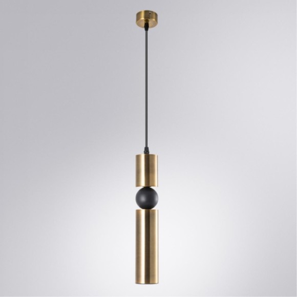 Подвесной светильник цилиндр Arte Lamp A3162SP-1PB RAN под лампу 1xGU10 50W