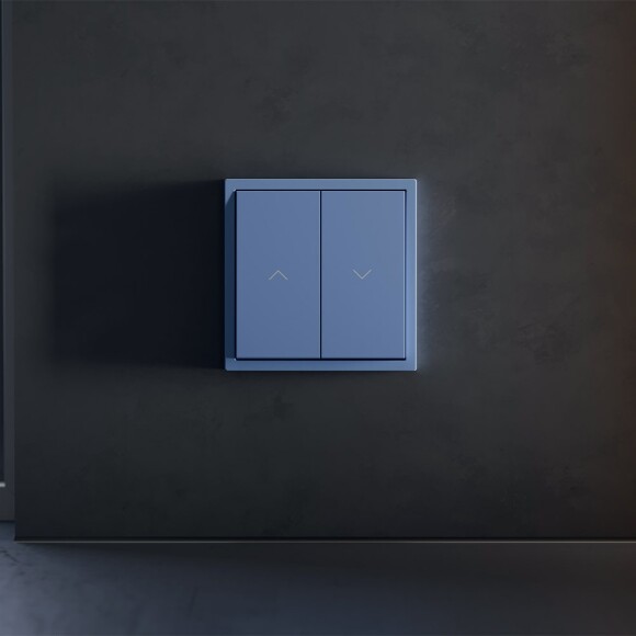 VLS002515 Клавиши для механизма управления жалюзи звонкового типа синего джинсового цвета VOLTUM S70 (деним)