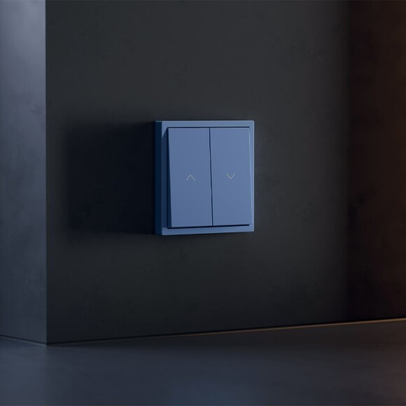 VLS002515 Клавиши для механизма управления жалюзи звонкового типа синего джинсового цвета VOLTUM S70 (деним)