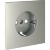 VLS000605 Накладка для розетки с заземлением стального цвета VOLTUM S70 (сталь)