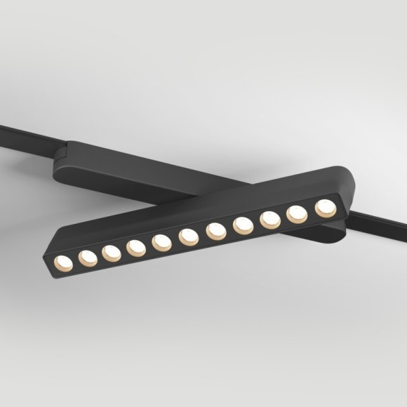 DK5338-BK Трековый магнитный светодиодный светильник Denkirs AIR 48V CRI90+ 4000К 872Лм 36° 12Вт