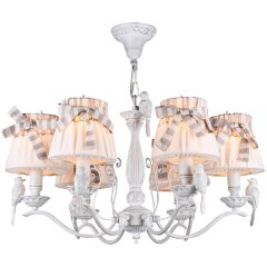 Люстра подвесная Maytoni ARM013-06-W Bird под лампы 6xE14 40W